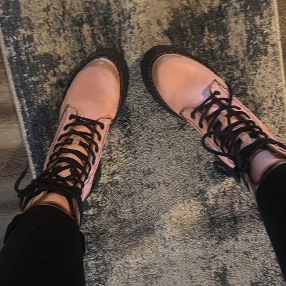 RARE R13 - size 39 double stack boot PINK made in Italy COMBAT - Picture 13 of 17